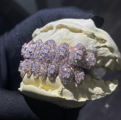 Iced Out Moon Rock Set One Size Fit All Grillz