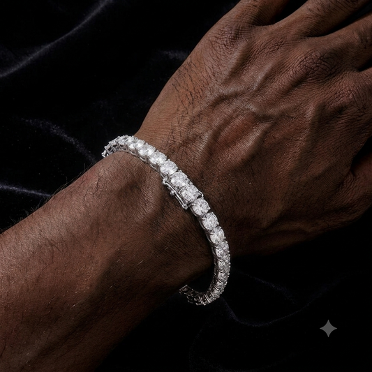 5MM Iced Out Tennis Bracelet