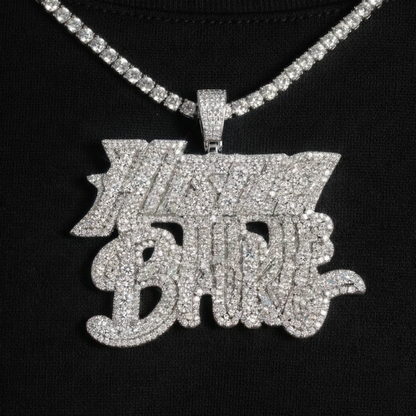 Hustle Or Be Broke Diamond Tester Certified Pendant