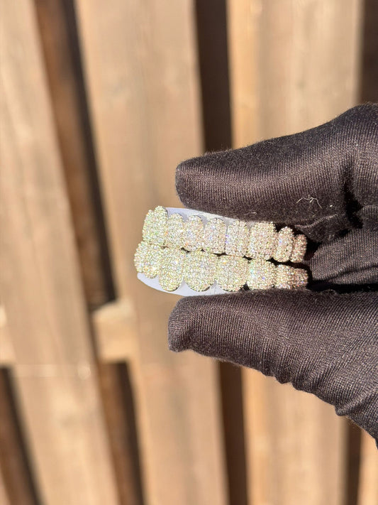 Iced Out Pre-Made Grillz Diamond Tester Certfied