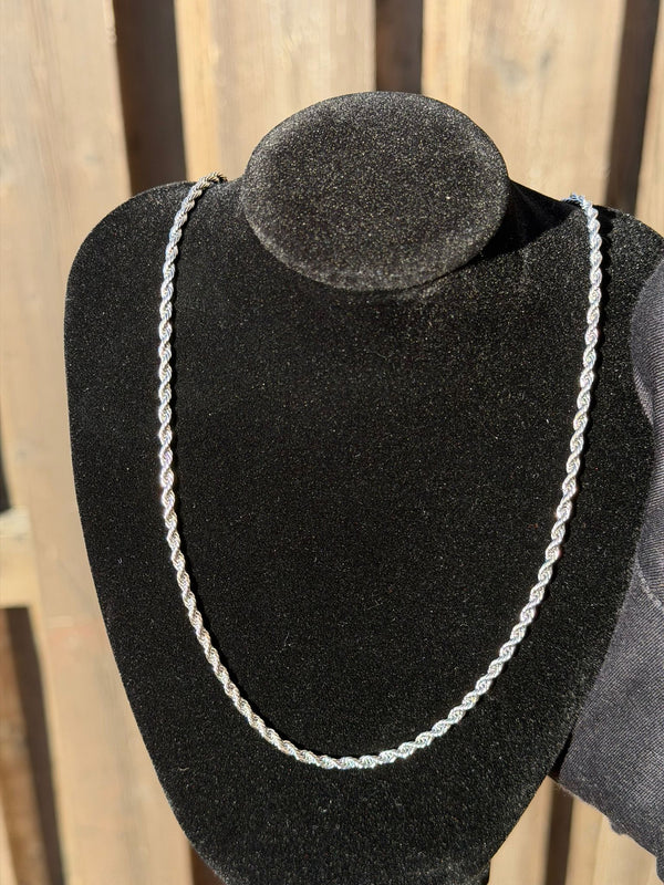 Solid Stainless Steel Rope Chain
